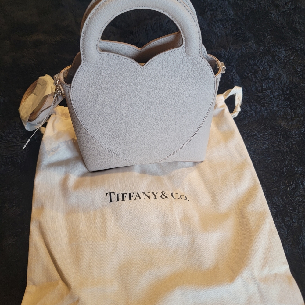 Authentic Tiffany & Co. Cream Mini Bag with Chain - Picture 5 of 5